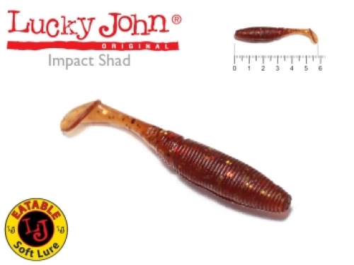 Силикон Lucky John Impact Shad 2" (X029)
